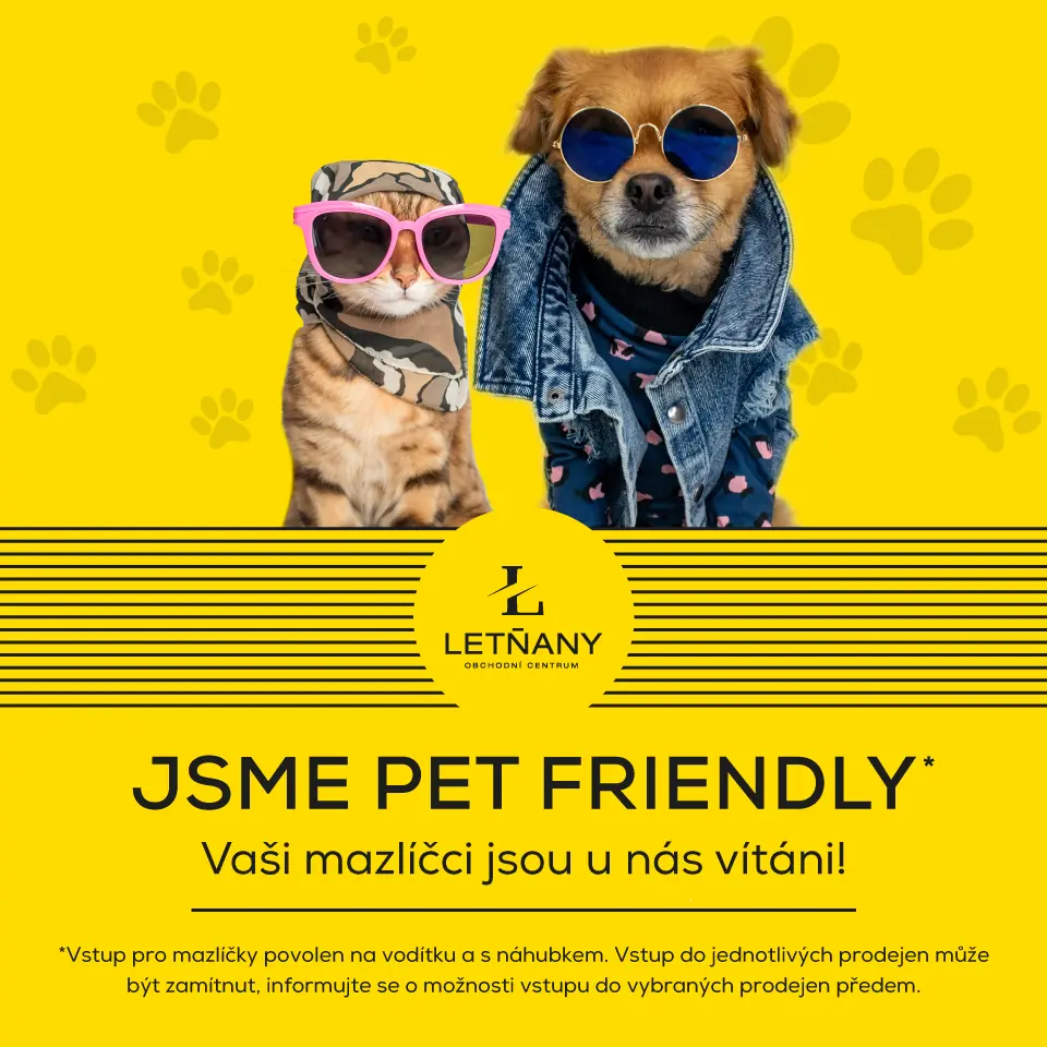 Jsme Pet Friendly!